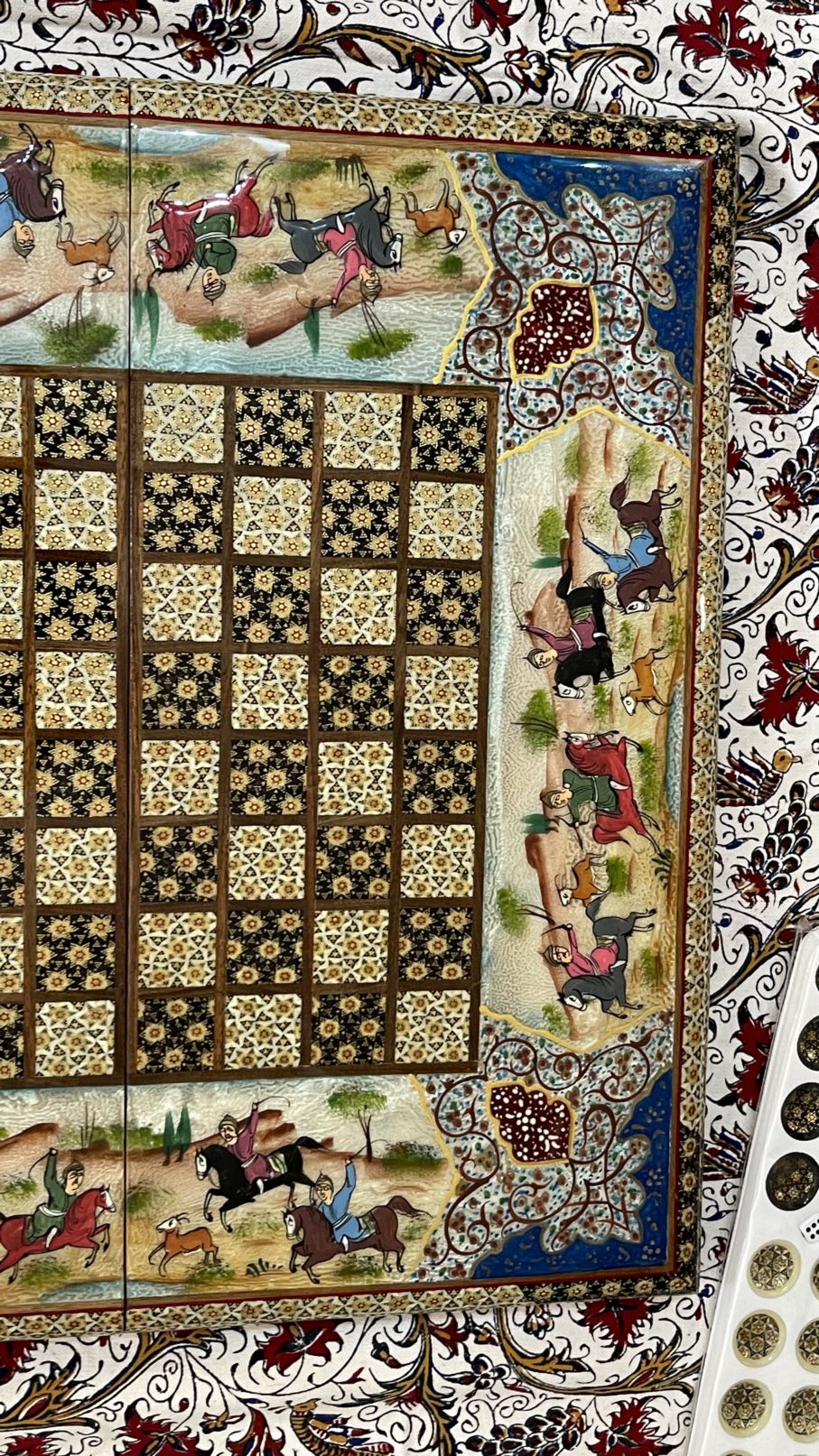 صنایع دستی تخت نرد 